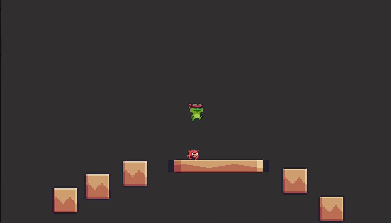 Ninja frog (itch) (Pain_Dev) screenshot 4