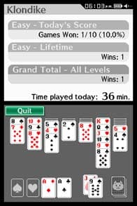 Touch Solitaire screenshot 3