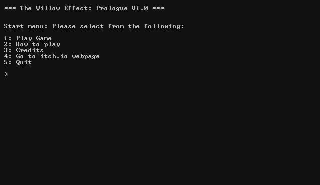 The Willow Effect: Prologue by Al Wyvern