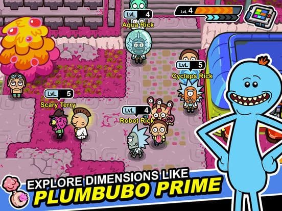 Rick and Morty: Pocket Mortys screenshot 6