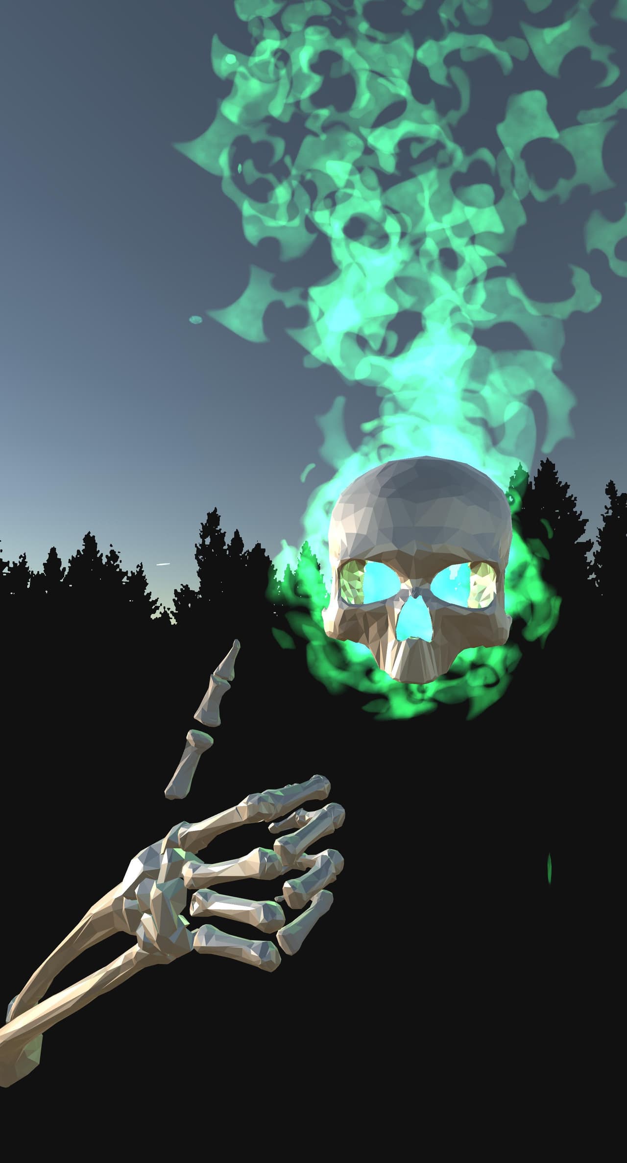 Spooky VR Selfie