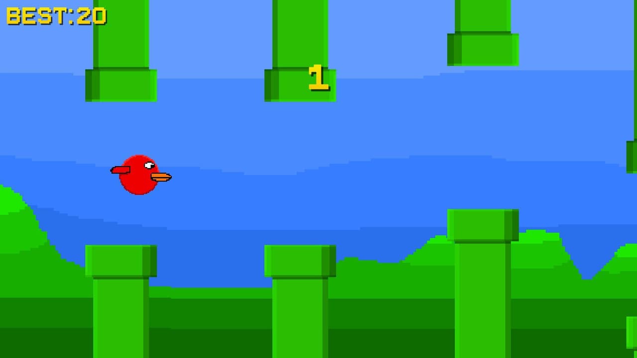 Flappy bird clone (KidX_22) screenshot 2