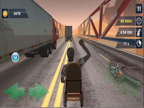 Save Granny Happy Wheels 2 screenshot 5