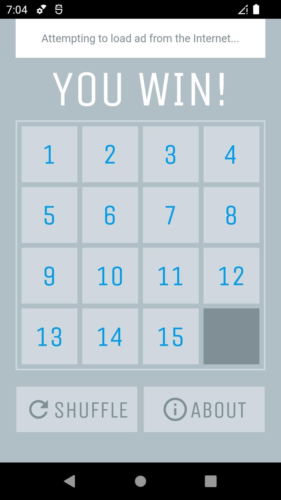 Slider Puzzle (SPuzzle) screenshot 3