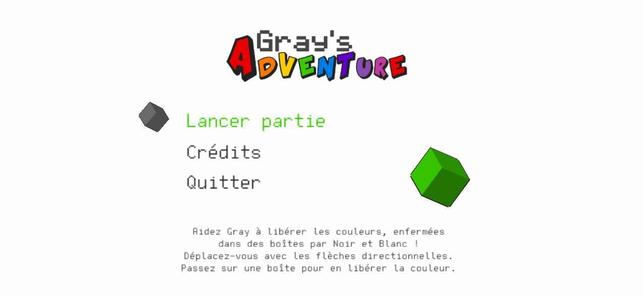 Grays Adventure - Desktop