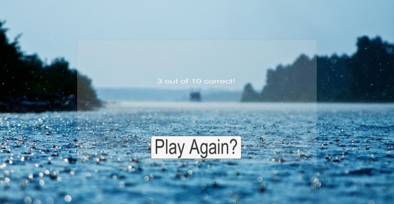 Weather Quiz