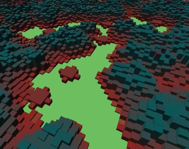 Cellular Automata Terrain