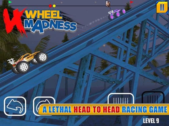 4 Wheel Monster Truck Race screenshot 3