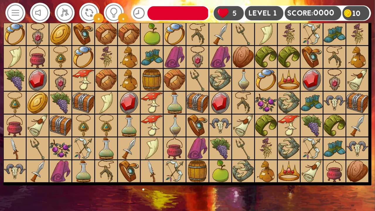 Pair Matching Puzzle Connect (itch) screenshot 2