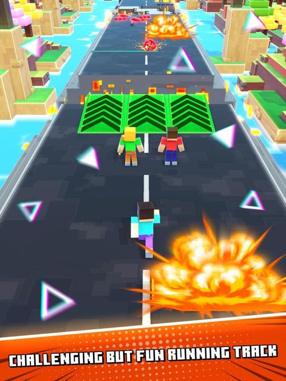 Hero Craft Merge: Run & Battle screenshot 2
