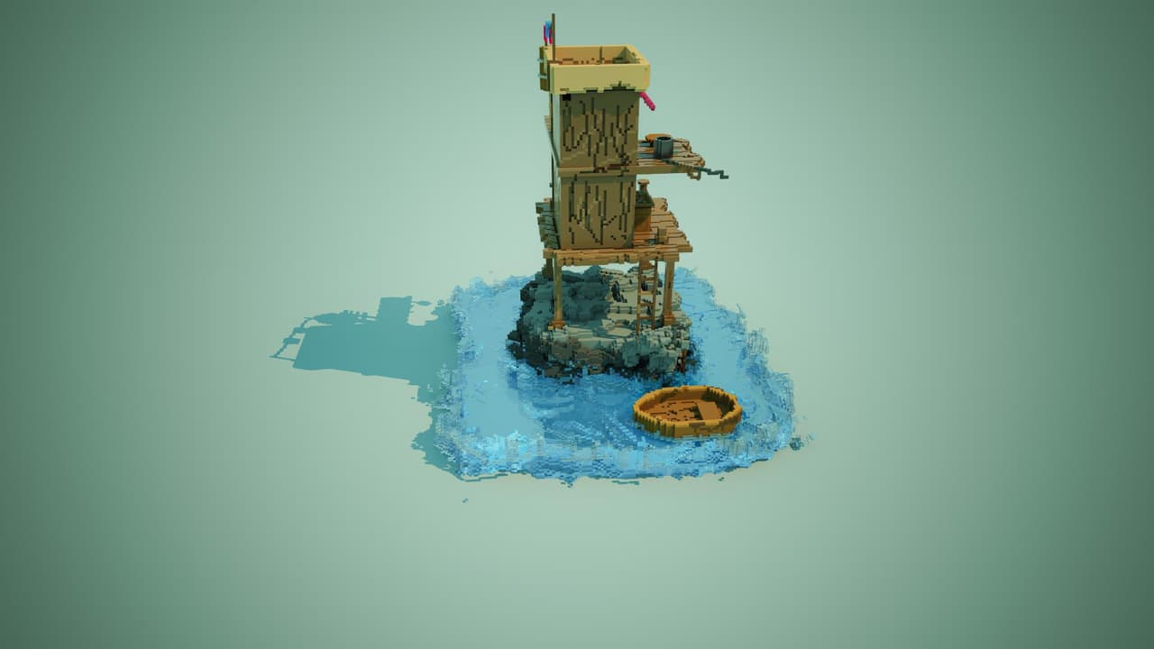 voxel 3D fisher tower screenshot 3