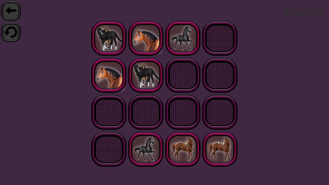 Animals Memory: Horses screenshot 4