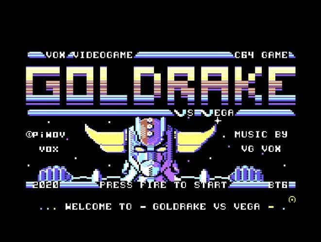 Goldrake Vs Vega - C64 screenshot 5