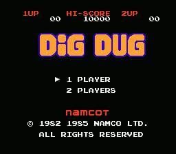 Dig Dug (1982) screenshot 2
