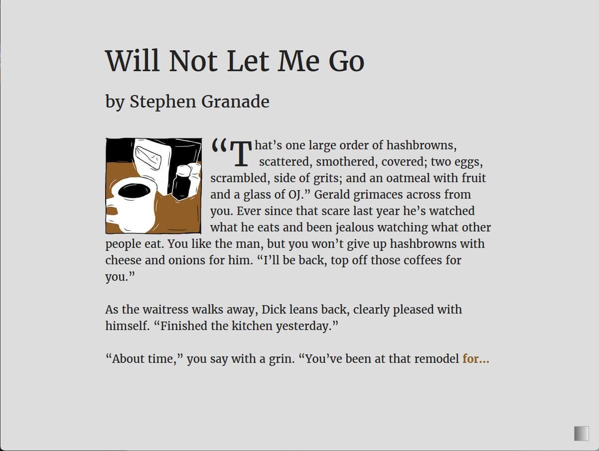 Will Not Let Me Go screenshot 2