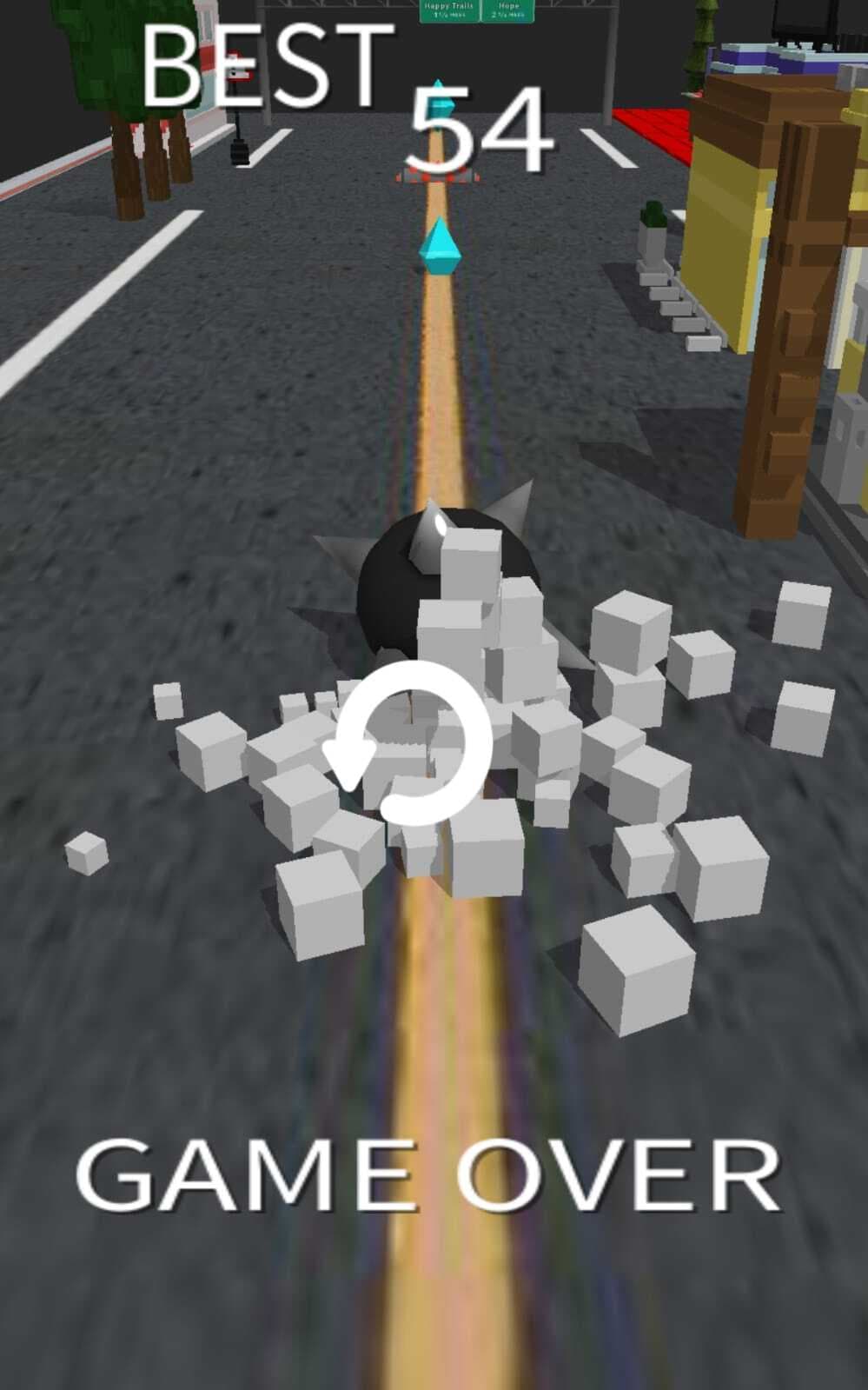 Cube runner (itch) (sreetilak) screenshot 3