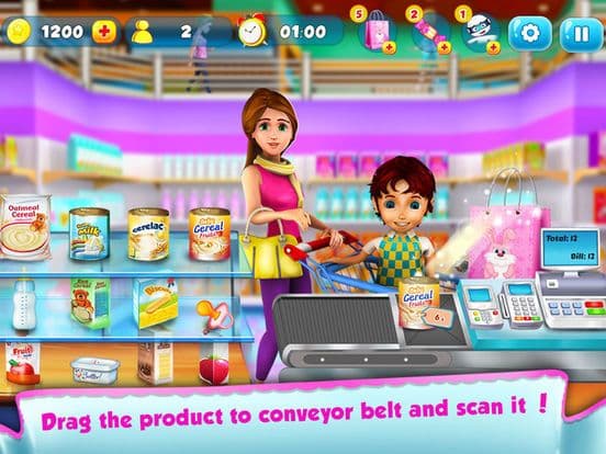 Baby Supermarket Manager - Time Management Game screenshot 3
