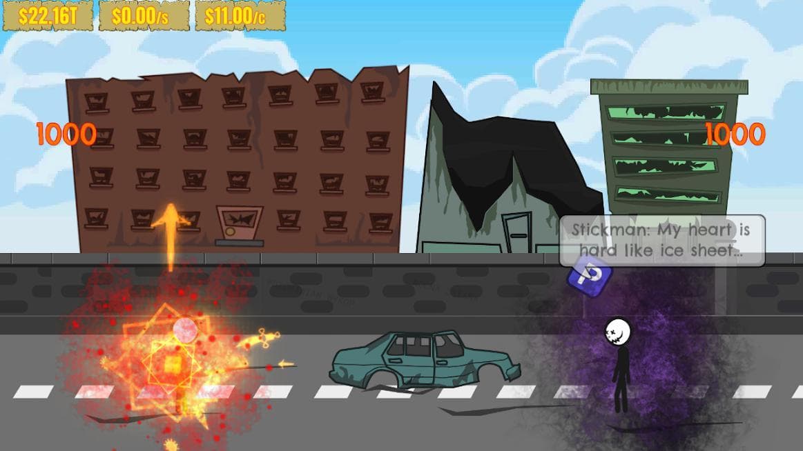 Stickman RPG - Idle Money Clicker screenshot 2