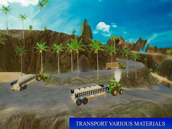 Off-road Tractor Driving Sim3D screenshot 2