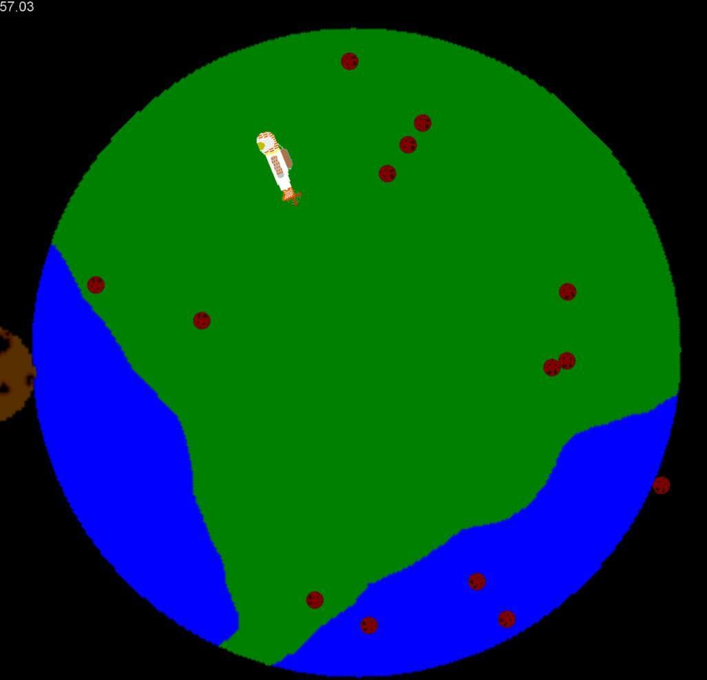 COLAPSING ASTEROID screenshot 3