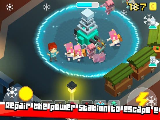 Pixel Zombie Escape screenshot 3