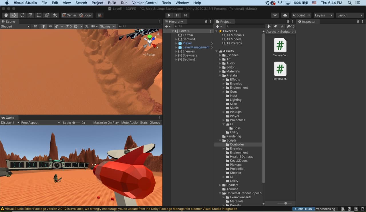 3DFPS (slimeyslugen) screenshot 2