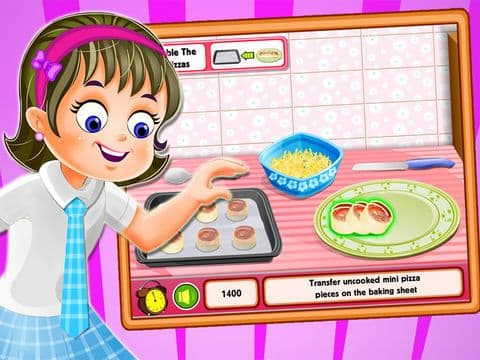 Cooking game-Mini Pizzas screenshot 2