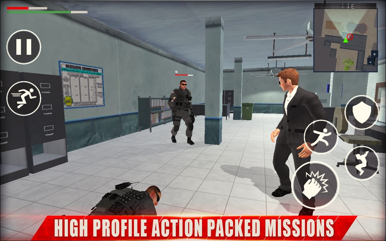Secret Agent Action Game: Prison Escape Spy Game screenshot 2