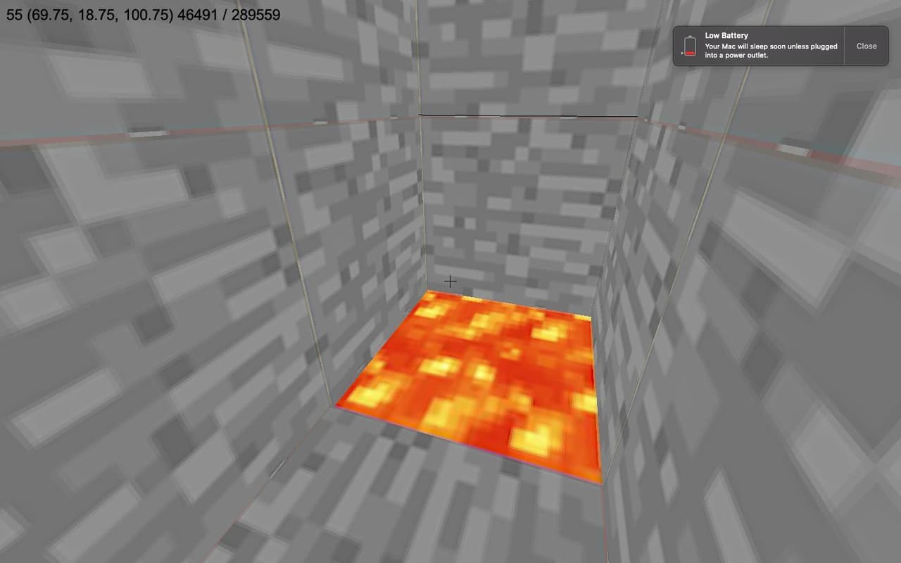 Zonells Mynecraft ripoff (python source code) screenshot 3