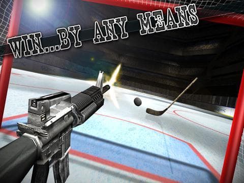 American Hockey: Guns & Sticks screenshot 2