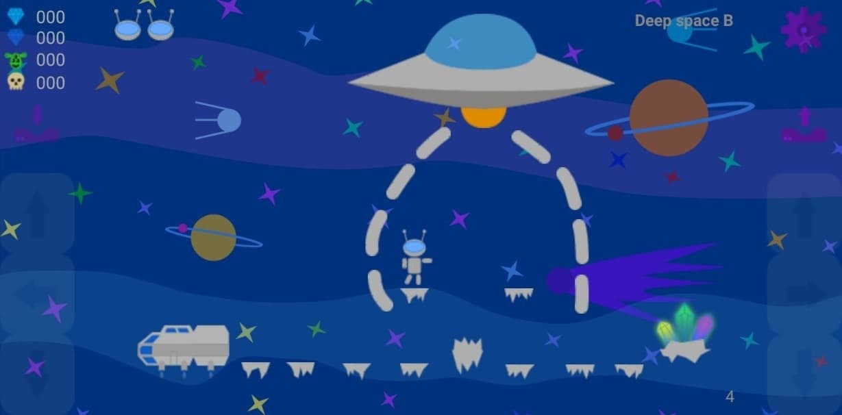 Treasure hunter. Deep space screenshot 3