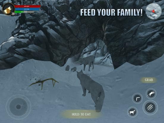 Arctic Wolf Survival Simulator screenshot 3