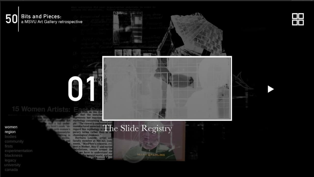 50 Bits & Pieces: An MSVU Art Gallery Retrospective