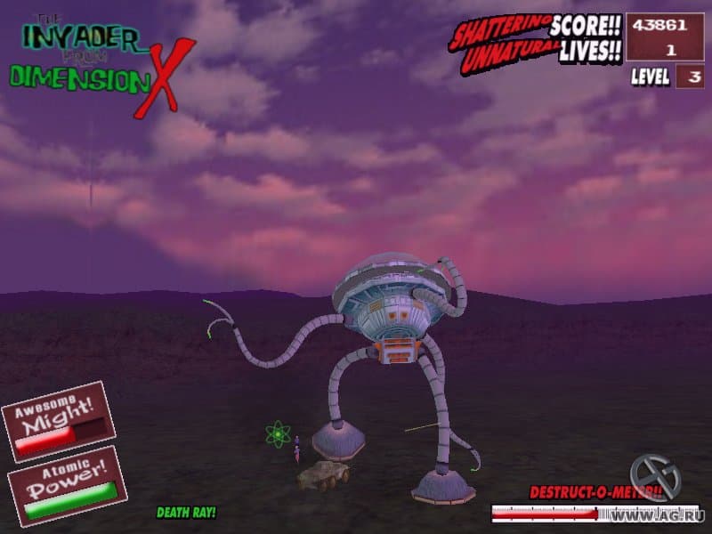 I Was an Atomic Mutant! screenshot 2