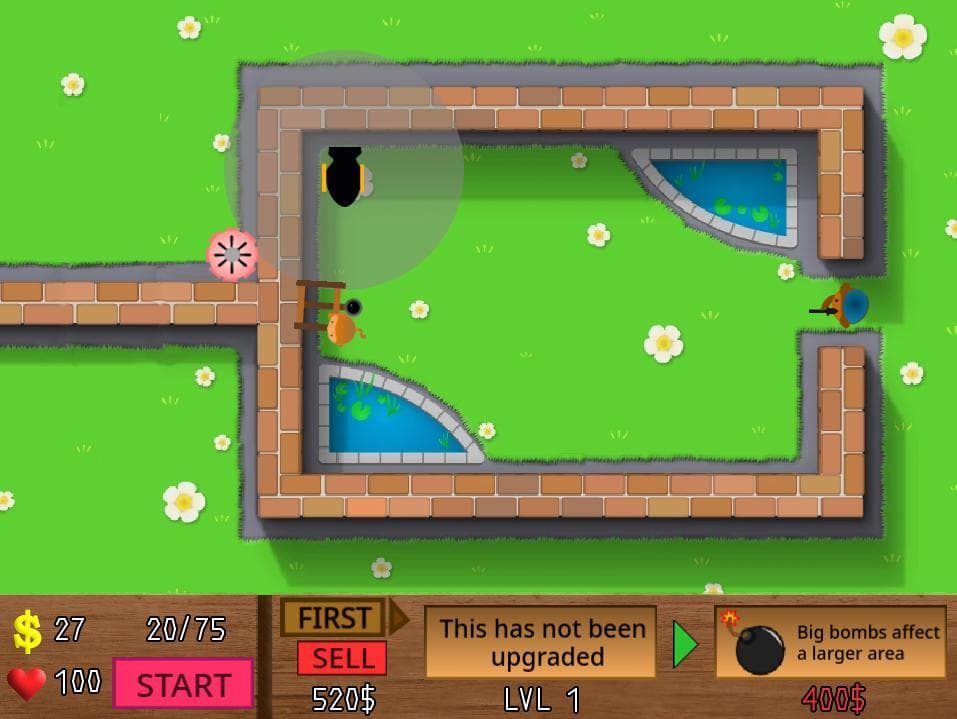 Bloons TD 5 Scratch edition screenshot 3
