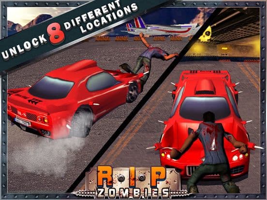 RIP Zombie Car Driving Race screenshot 3