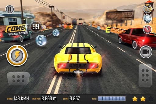 Road Racing: Highway Car Chase screenshot 2