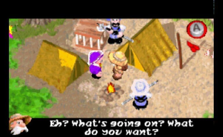 Sabre Wulf (2004) screenshot 2