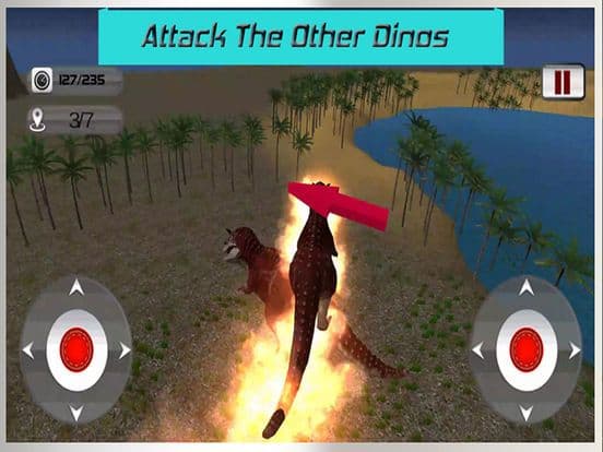 Flying Dinosaur Simulator - Velociraptor & spinosaurus Simulation FREE game screenshot 5
