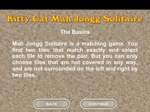 Kitty Cat Mah Jongg Solitaire