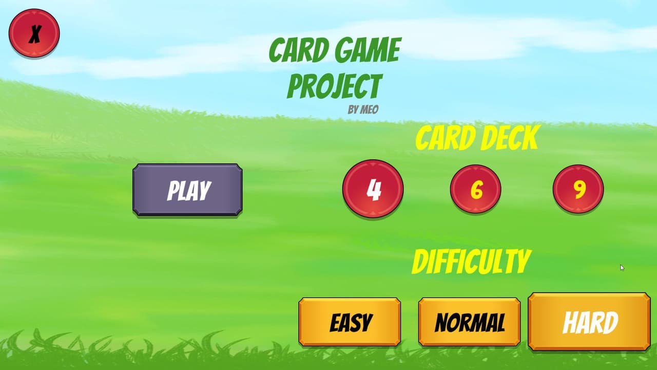 Meos_Card_Game_Project screenshot 4