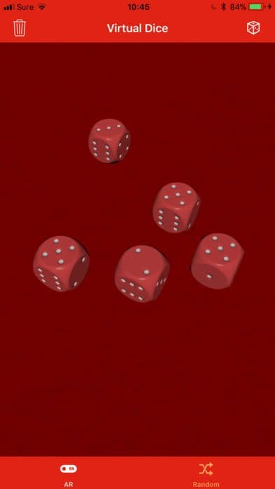 Dice Shaker AR screenshot 3
