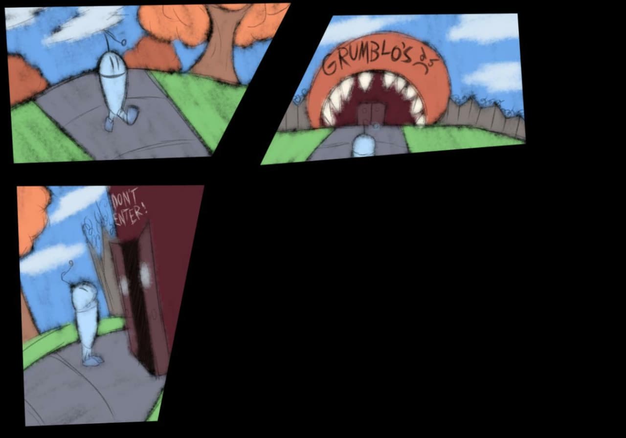 Shrumblo and the magical Grumblo (Squidnow)
