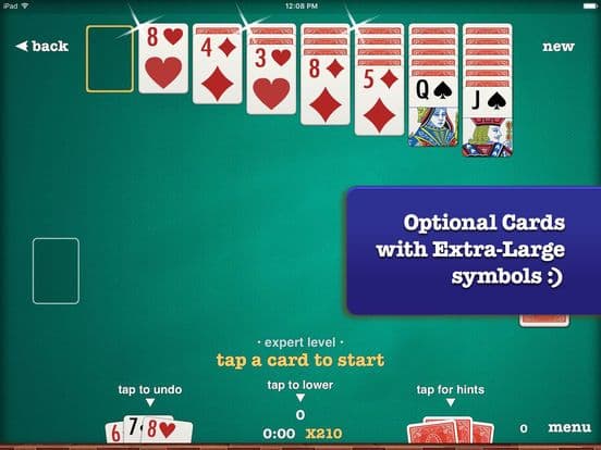 Solitaire ▻ Spiderette + screenshot 4