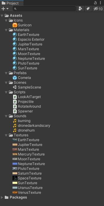 Sistema Solar (Zairaz) screenshot 2