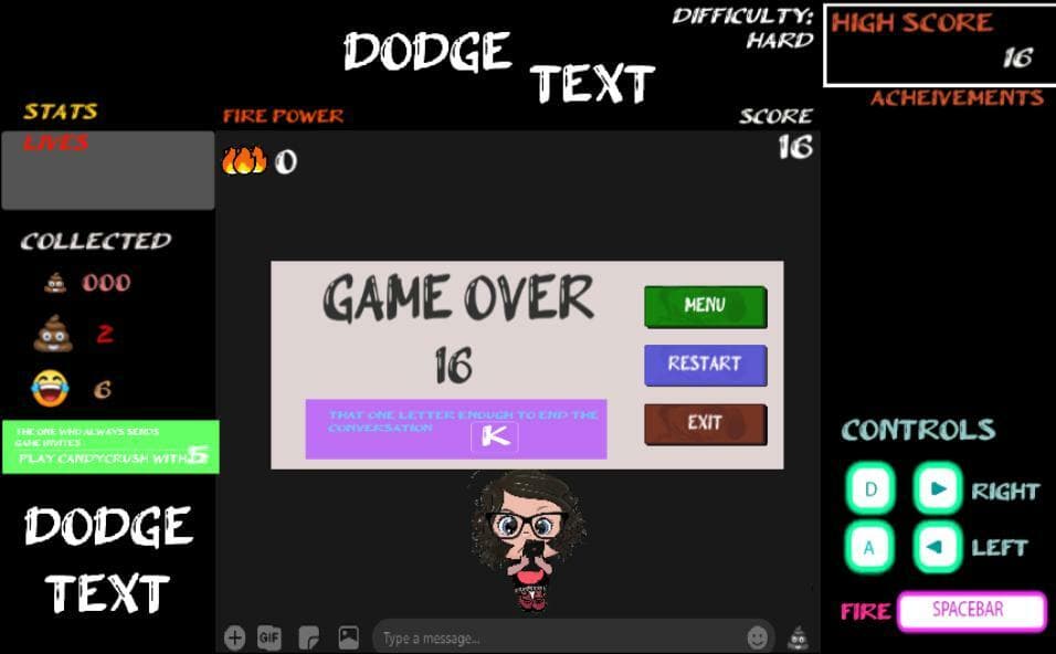 Dodge Text