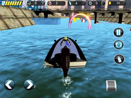 Jet Ski Turbo Boat:Speed Boat
