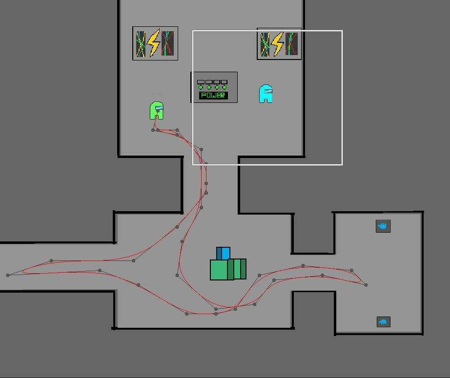 Among Us but its 8-bit and Single Player screenshot 3