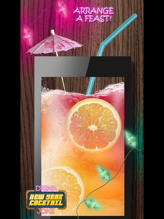 Drink New Year Cocktail Joke screenshot 5