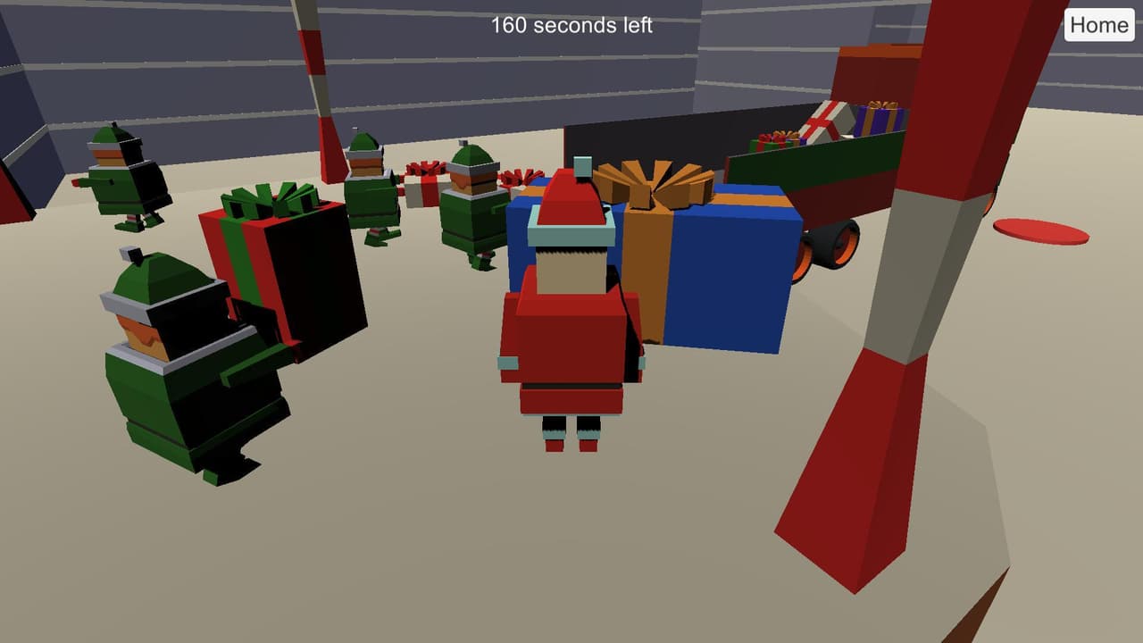 Santa And The Elves Do Shipping